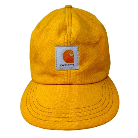 Carhartt Made in USA Size Large Hat Cap Ear Flaps Insulated Quilted Canvas VTG - Picture 3 of 10